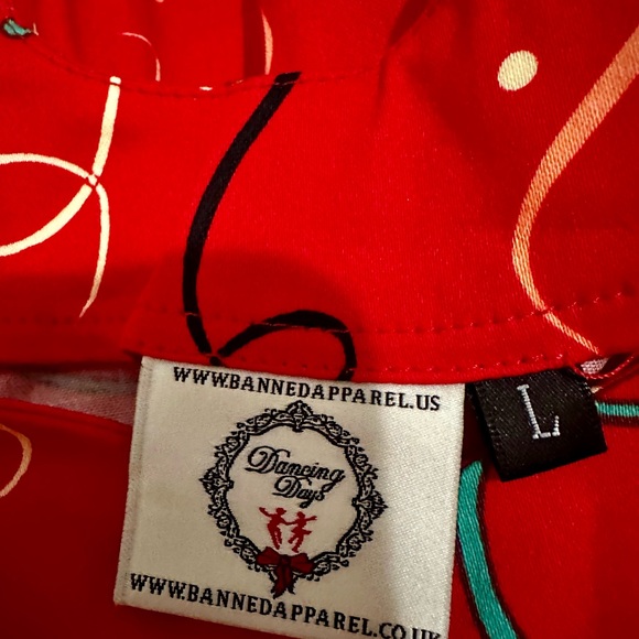 Cat Birthday swing dress. Size Large. Banned Apparel UK - Picture 5 of 7